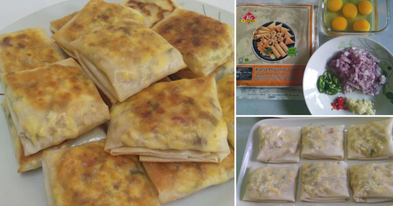 Cara Buat Murtabak Telur Senang Yang Amat! Berebut Anak Makan