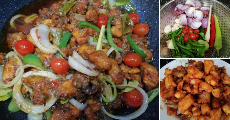 Cara Buat Ayam Goreng Kunyit Berlada Yang ‘Sumpah’ Sedap! Satu Lauk Ini Saja Dah Cukup