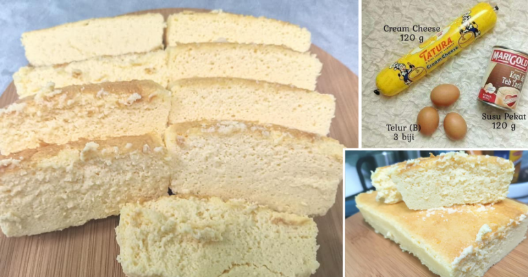 Cheese Cake Paling Senang Nak Buat, Cuma Guna 3 Bahan Saja. Sesuai  Untuk Yang Baru Nak Cuba