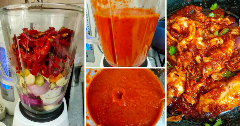 Tip Buat Stok Cili Kisar Supaya Sambal Jadi Sedap. Boleh Guna Untuk Pelbagai Masakan Goreng Juga