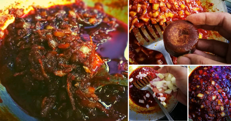 Tip  Buat Sambal Bilis Yang Sedap & Tahan Sampai 2 Minggu. Tumis Bawang Hingga Nampak ‘Transparent’
