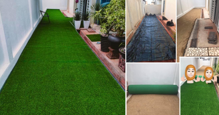 DIY Mudah Pasang Rumput Tiruan, Beli Online Pasang Sendiri Saja