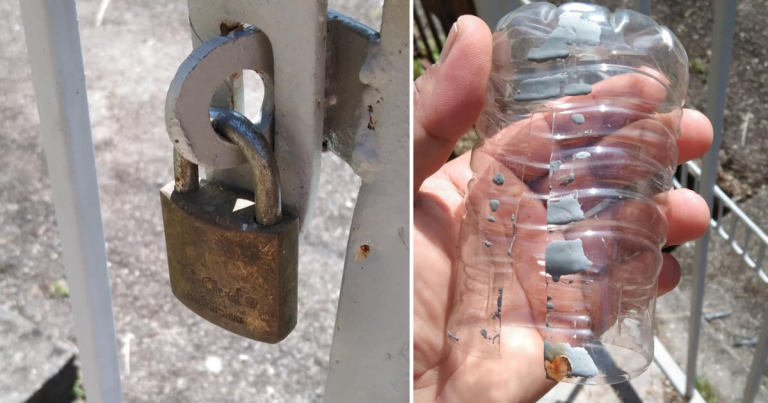 Tip Mudah & Murah Elak Padlock Pintu Pagar Berkarat. Letak Sarung Macam Ni!