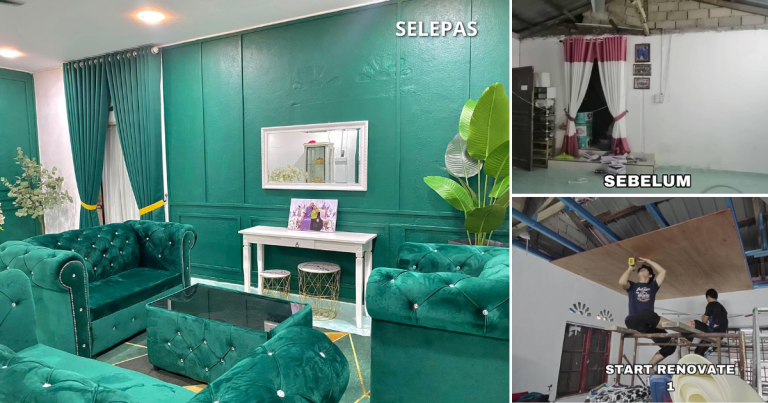 Adik Beradik Sepakat Renovate Sendiri Rumah Ibu. Tengoklah Hasilnya…Alhamdulillah Ibu Suka!