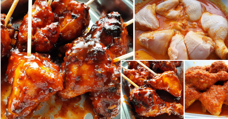 Buat Sendiri Ayam Percik, Boleh Bakar Dalam Oven Atau Air Fryer. Dua-Dua Hasilnya Sedap