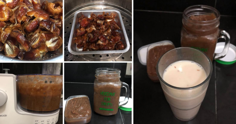 Cara Buat Pati Kurma Untuk Sahur, Cuma Bancuh Dengan Susu Boleh Tahan Sampai Berbuka