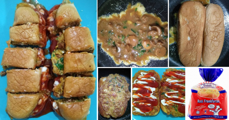 Roti John Buat Sendiri, Rasa Lagi Sedap. Tak Perlu Dah Beratur Di Bazar Ramadan