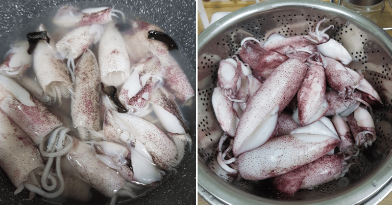 Petua Mudah Supaya Sotong Dimasak Tak Mengecil Saiznya & Berbau Hanyir