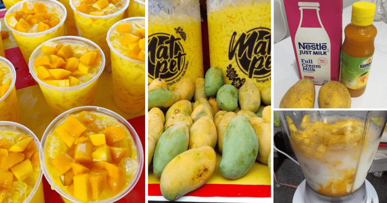 Buat Sendiri Manggo Shake, Letak Lebih Mangga Puas Hati Minum!