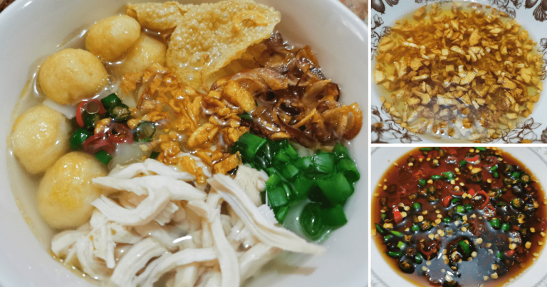 Buat Sendiri Kuetiau Sup Chinese Style. Rahsia Sedap Minyak Bawang Putih
