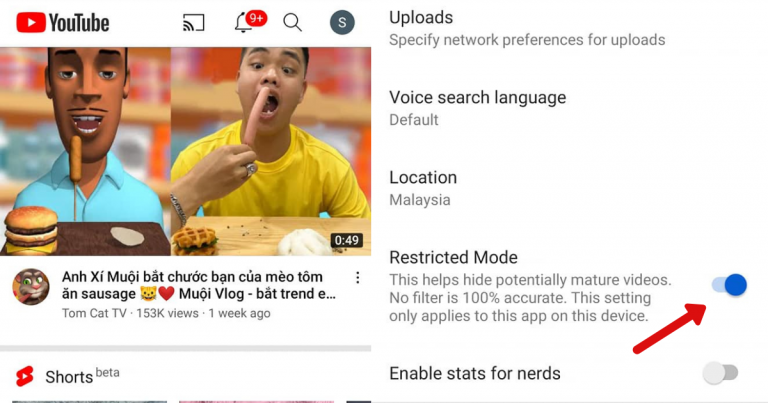 Elak Anak Tertengok Kartun Lucah Di YouTube, Buat Setting ‘Restricted Mode’. Ini Caranya