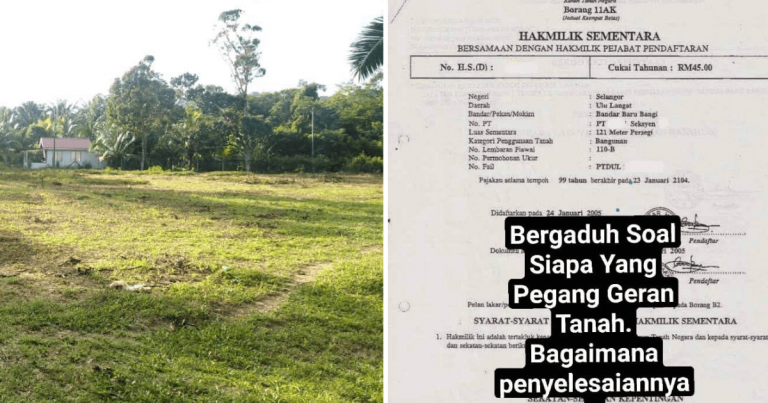 Siapa Patut Pegang Geran Tanah Bila Ada Banyak Nama? Jangan Gaduh Adik Beradik Ini Solusinya