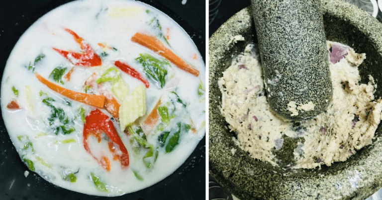 Petua Buat Masak Lemak Putih Yang Sedap Sangat. Masukkan Bahan Tumbuk Ini, Jangan Kisar