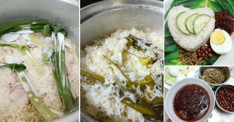 Cara Masak Nasi Lemak Guna Beras Basmathi. Ini Tip Nasi Sedap & Tahan Lama
