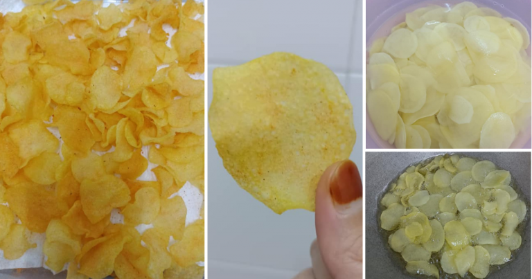 Buat Sendiri Potato Chips Yang Rangup Enak. Caranya Memang Senang Sangat 