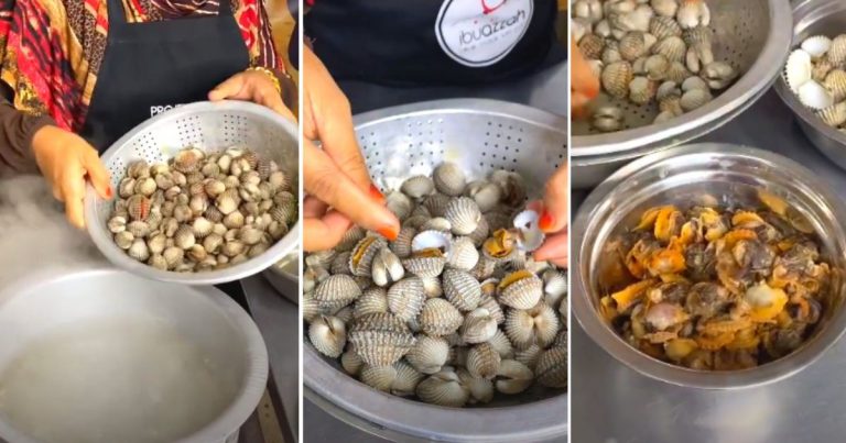 Teknik Rebus Kerang Seminit. Hasilnya Kerang Juicy, Lembut & Langsung Tak Liat