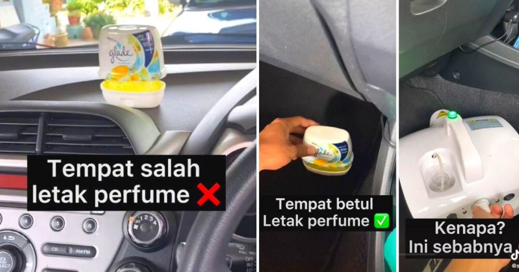Letak Pewangi Kereta Di Bahagian Ini, Bukan Di Dashboard! Barulah Bau