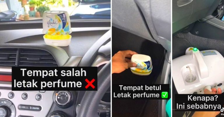 Letak Pewangi Kereta Di Bahagian Ini, Bukan Di Dashboard! Barulah Bau Harum Sampai Ke Belakang