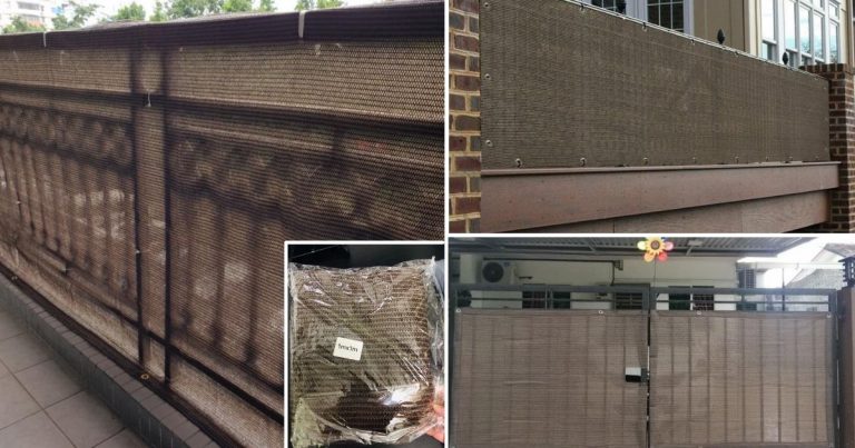 Cara Bajet Supaya Rumah Terlindung Cahaya Panas & Lebih Privacy, Guna Fence Sun Shade Ini Saja