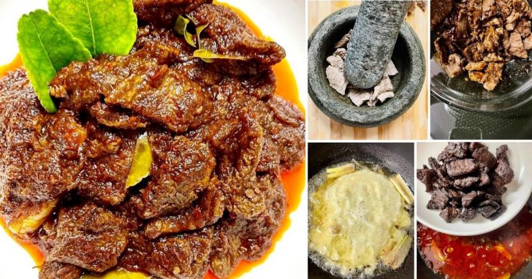 Cara Buat Daging Dendeng Yang Padu. Bahan Tak Banyak Pun Tapi Punyalah Sedap