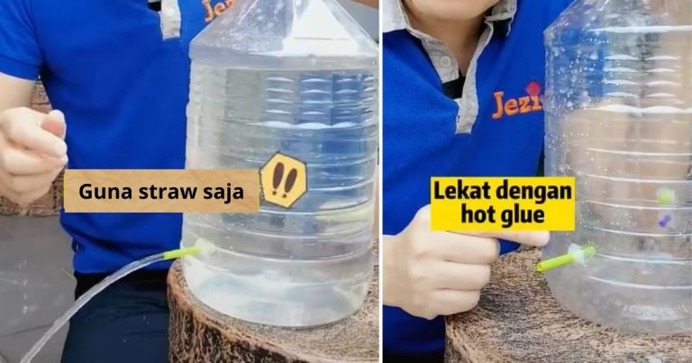 Cara Buat Paip Auto Pada Botol Air, Mudah & Banyak Kegunaan Di Luar Rumah