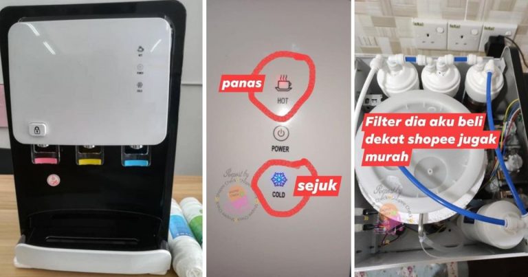 Alternatif Penapis Air Bajet Kalau Tak Nak Terikat Bayar Bulan- Bulan. Fungsi Sama, Ada Air Panas & Sejuk