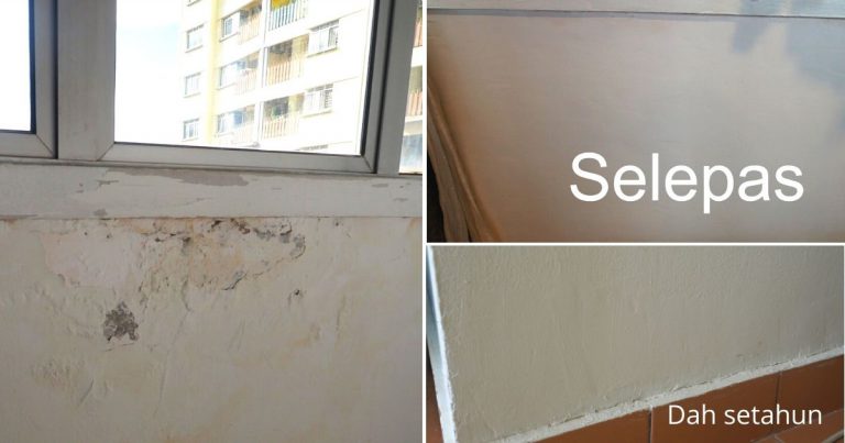 Dinding Rumah Mengelupas Akibat Lembapan. Ini Cara Baiki Sendiri