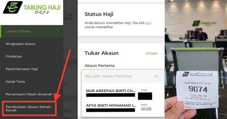 Nak Buka Akaun Tabung Haji Anak Buat Online Lagi Mudah, Sekejap Dah Setel. Ini Caranya