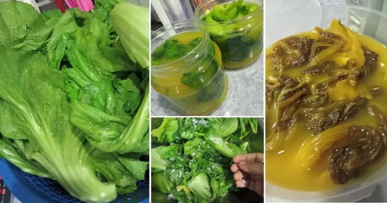 Step By Step Buat Sawi Jeruk, Guna 3 Bahan Saja. Dijamin Bersih Tak Ragu Nak Makan