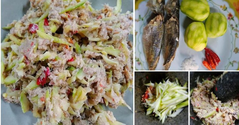 Mudah Sangat Buat Sambal Pauh Ni Rupanya, Memang Nikmat Makan Dengan Nasi Panas