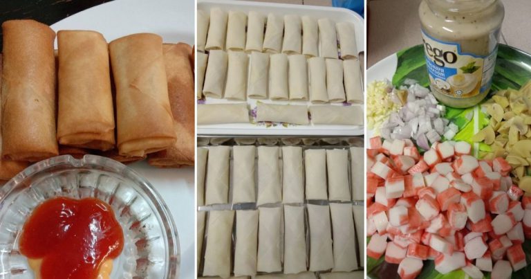 Popia Carbonara Yang Sedap, Tak Meletup & Terburai Bila Goreng. Buat Ikut Cara Ini