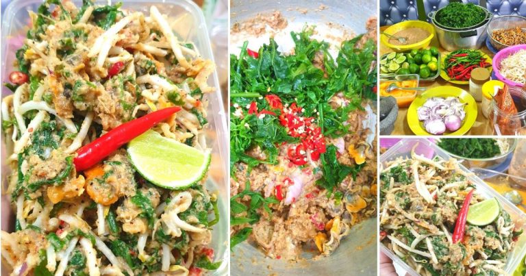 Tip Buat Kerabu Kerang Stail Utara Yang Sedap, Ratah Saja Pun Syok