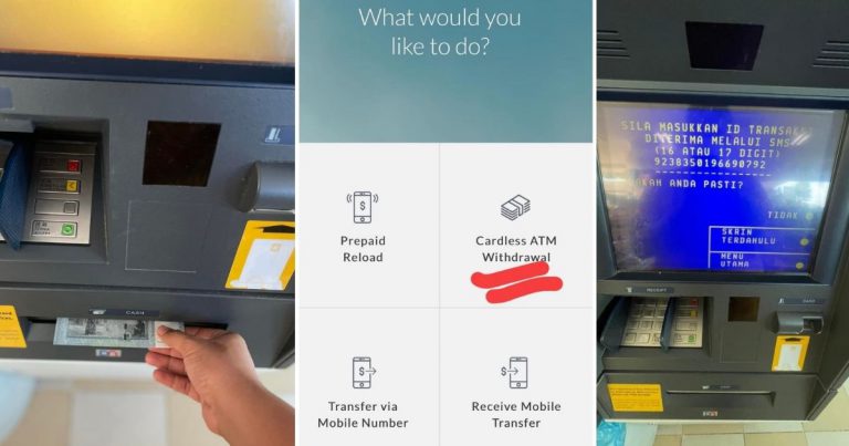 Cara Keluarkan Duit Di Mesin ATM Tanpa Kad Waktu Kecemasan