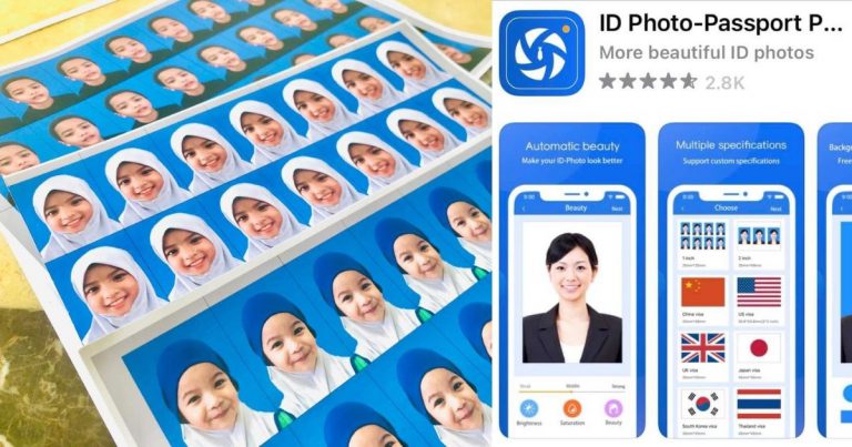 Ambil & Print Sendiri Gambar Passport Anak, Sekeping A4 Dapat 32 Gambar. Jimat Banyak