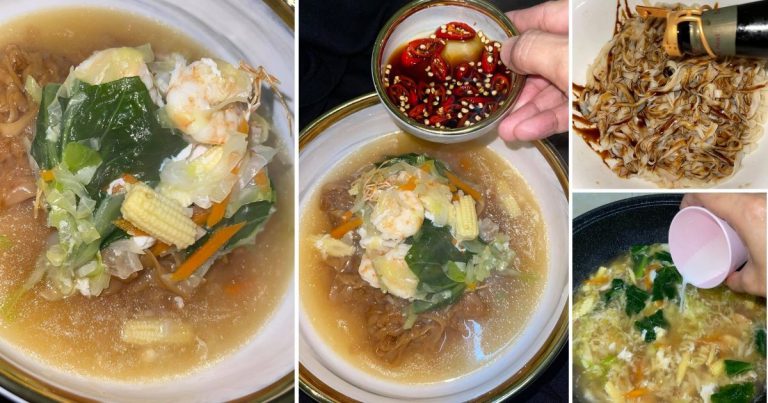 Step By Step Buat Kuetiau Ladna Homemade. Rasa Lagi Sedap, Bahan Boleh Letak Apa Yang Kita Suka
