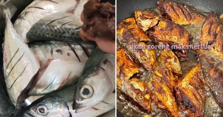 Rahsia Buat Ikan Goreng Sedap, Kena Lumur Sekali Asam Jawa. Nikmatnya Lain Macam