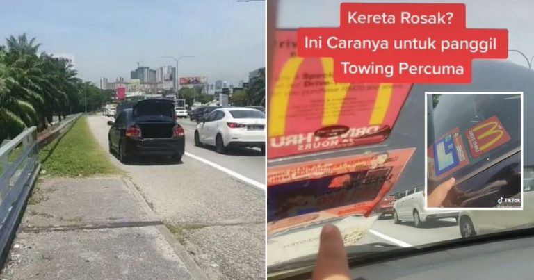 Kereta Rosak Tengah Jalan, Ini Cara Untuk Dapatkan Khidmat Towing Percuma