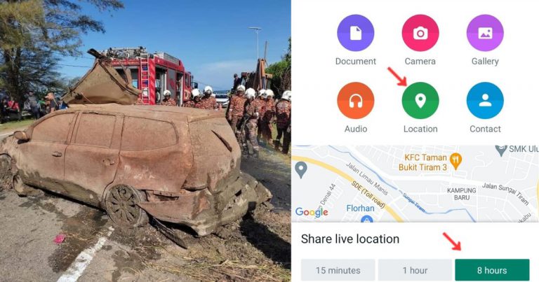 Kalau Memandu Jauh Sendirian Kongsilah ‘Live Location’ Supaya Famili Maklum Keberadaan Kita. Ini Caranya