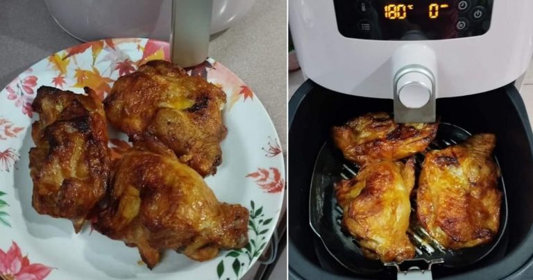 Tak Guna Minyak Setitik Pun, Ini Teknik Goreng Ayam Sedap & Rangup Guna Air Fryer