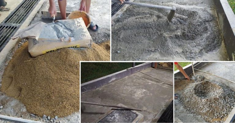 Tip Buat Sendiri Lantai Simen Cara Paling Mudah. Lagi Jimat Kos!