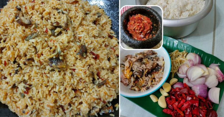 Buat Sendiri Nasi Goreng Cabai Tumbuk, Isi Ikan Goreng. Nasi Goreng Nostalgia Orang Tua Dulu Dulu