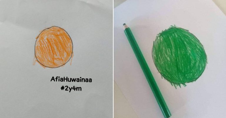 Nampak Macam Main-Main Tapi Dari Aktiviti Mewarna Bulatan Kita Boleh Tahu Tahap Fokus Anak. Ini Tekniknya