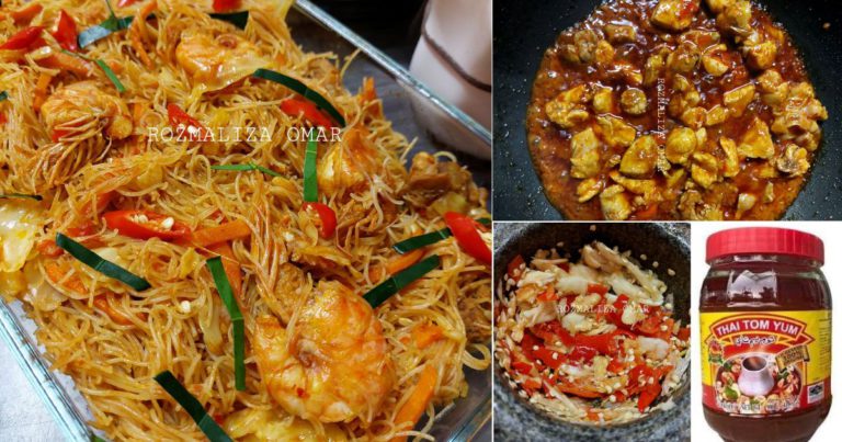 Tip Buat Bihun Goreng Tomyam Yang Sedap. Jangan Letak Bawang Merah, Pilih Pes Ini!