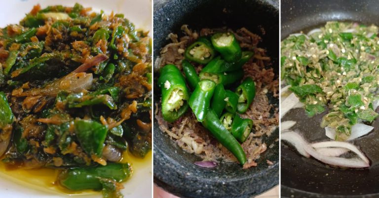 Cara Buat Sambal Tumbuk Cili Hijau, Ringkas Tapi Punyalah Sedap. Bila Makan Tak Toleh Kiri Kanan Dah
