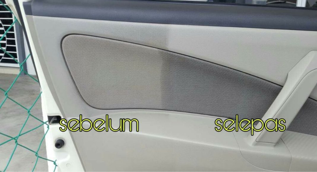 Macam Baru! Bancuh 2 Bahan Ini Untuk Bersihkan Panel Pintu Kereta