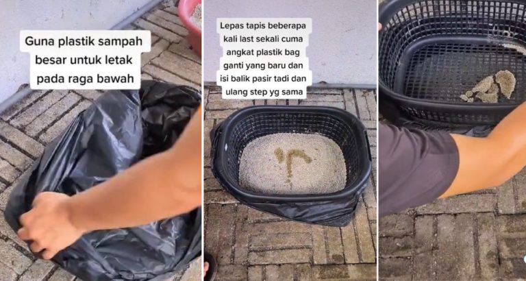 DIY Cat Litter Bajet Mudahkan Buang Najis Si Bulus, Takdelah Rumah Bau Busuk