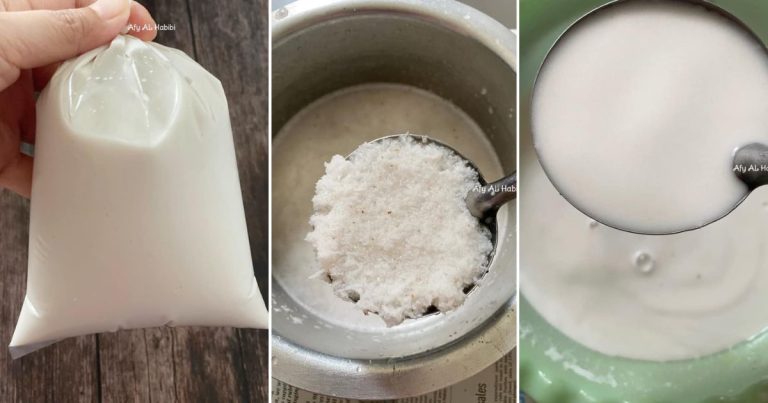 Cara Hasilkan Santan Segar Yang Banyak Dari Kelapa Parut. Nak Simpan Guna Cara Ini Supaya Tahan Lama