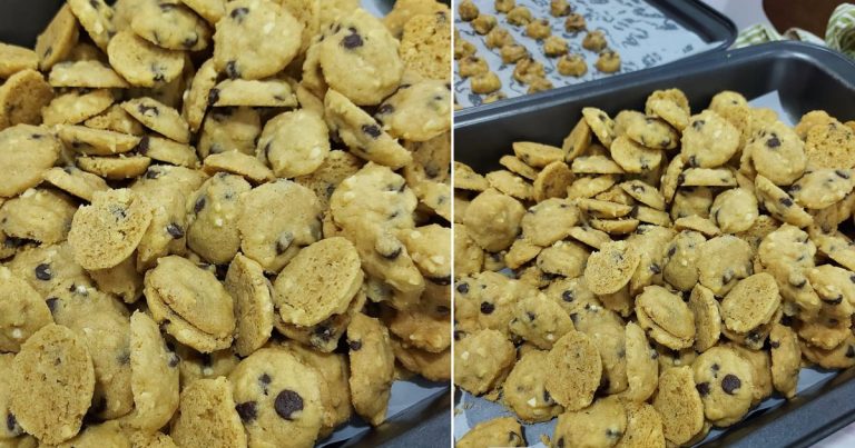Coklat Cip Cookies Paling Mudah Nak Buat, Sedap Rangup Macam Cookies Jenama Terkenal