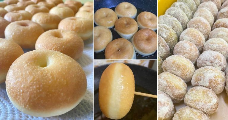 Tip Buat Donut Susu Yang Kekal Lembut Sampai Petang Tanpa Guna Pelembut Roti