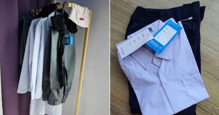 Sedia Baju Sekolah Anak Cuma Sepasang, Ibu Ini Kongsi Kelebihannya